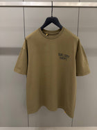 Military Green Cotton T-shirt