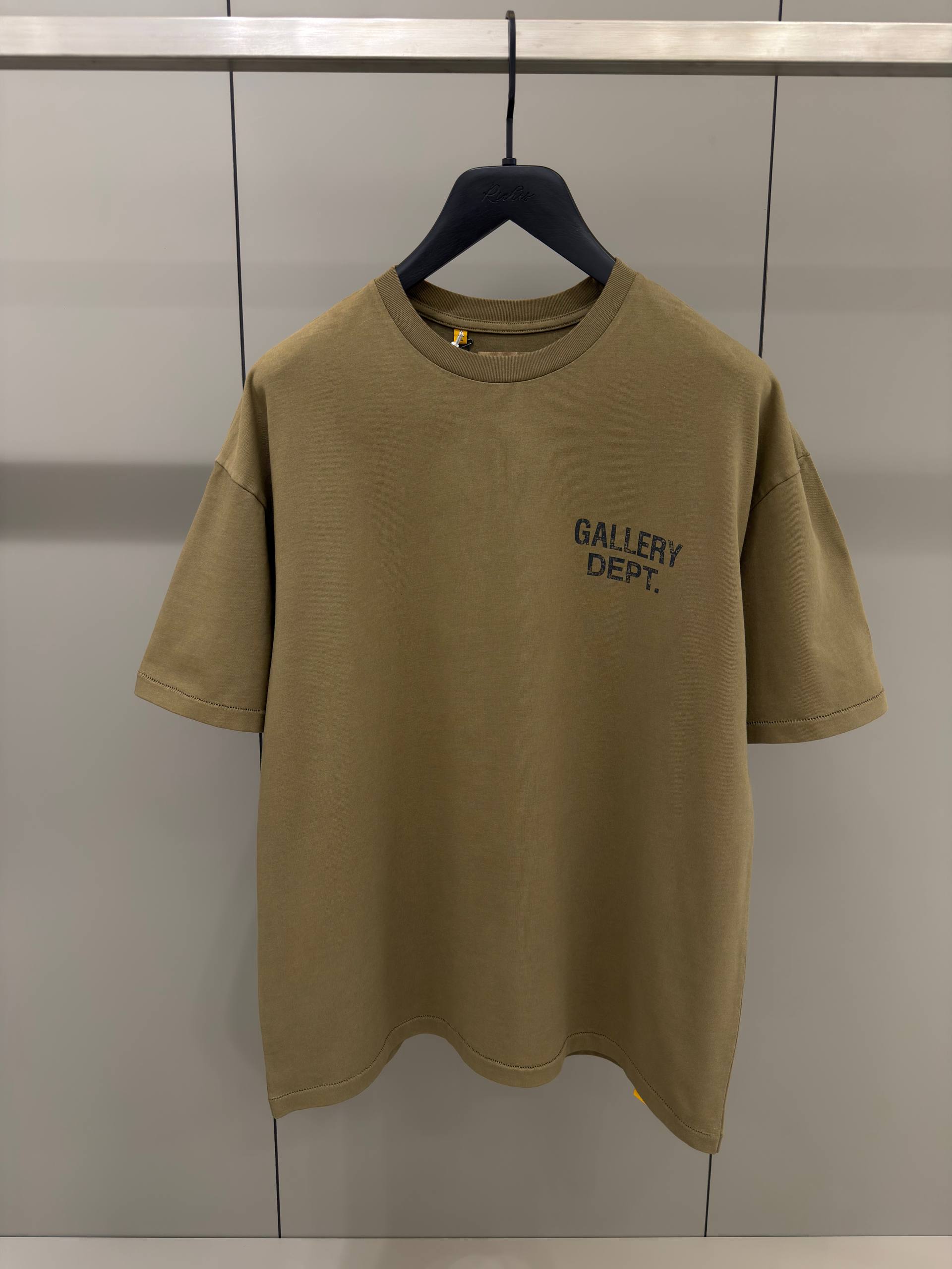 Military Green Cotton T-shirt