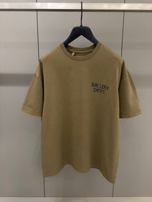 Military Green Cotton T-shirt