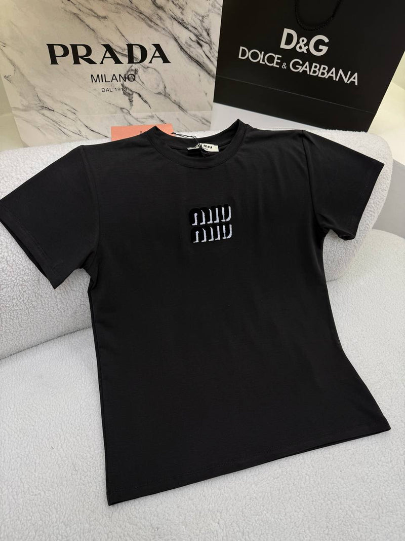 Cotton T-shirt in 2 Colors