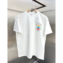 White Cotton T-shirt with Logo