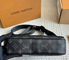 Dark Grey Monogram Cross Body Bag