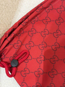 Red Monogram Swimming Shorts