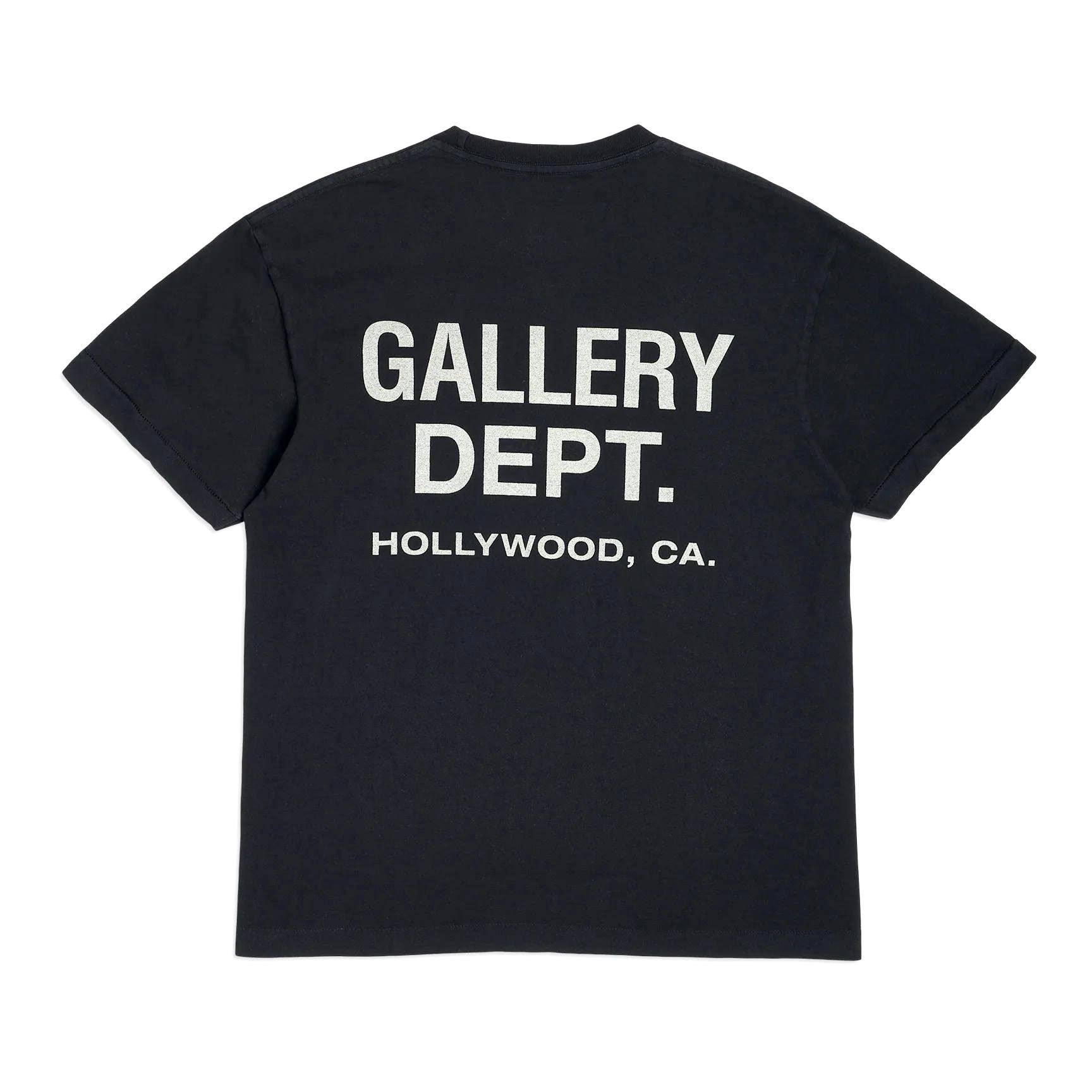 Black Cotton T-shirt