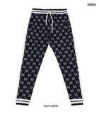 Navy Blue Monogram Tracksuit