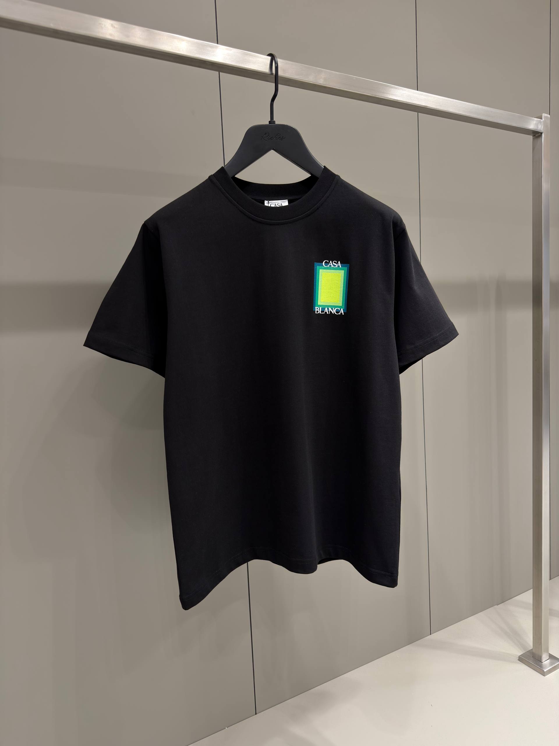 Black Cotton T-shirt