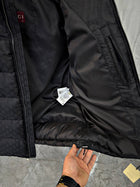 Black Monogram Bomber Jacket
