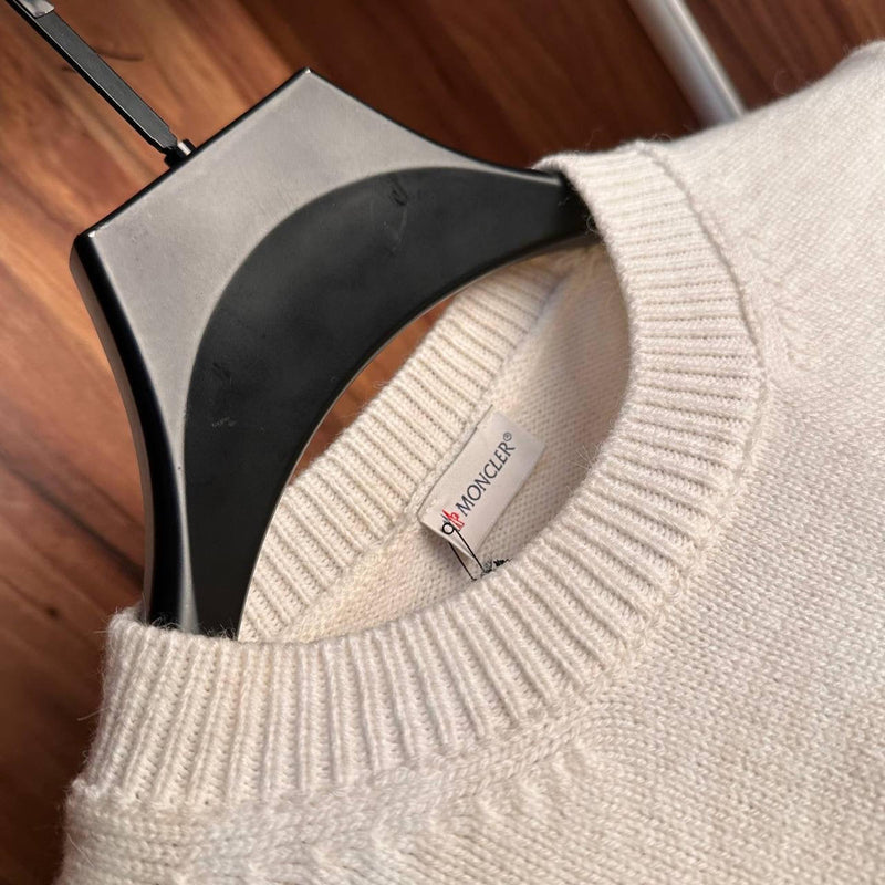 White Knitted Sweater