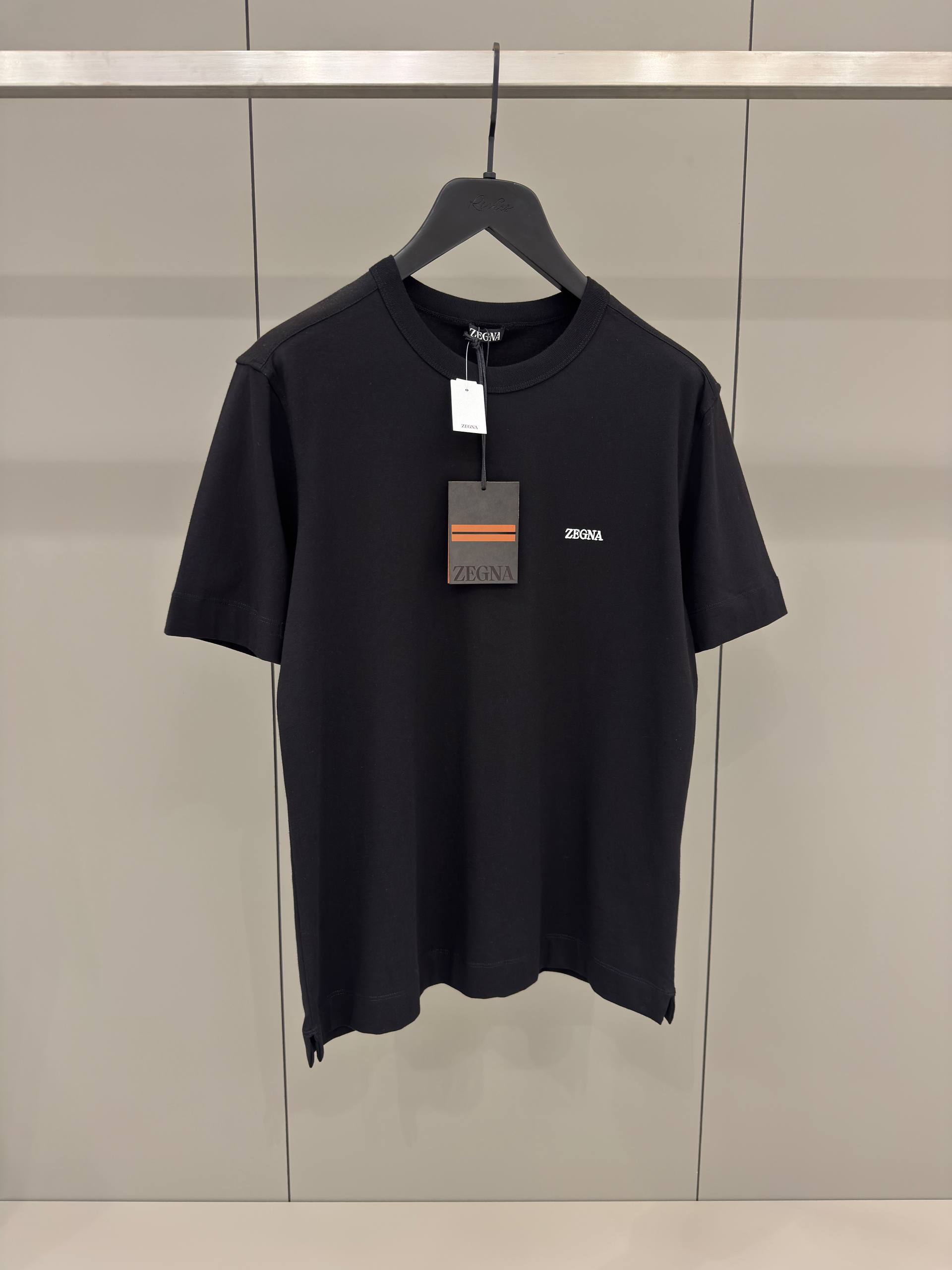 Black Cotton T-shirt