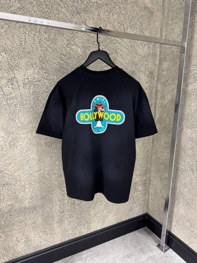 Dark Grey Cotton T-shirt