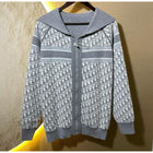 Grey Cashmere Reversible Sweatshirt