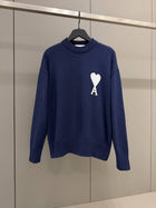 Dark Blue Knitted Sweater