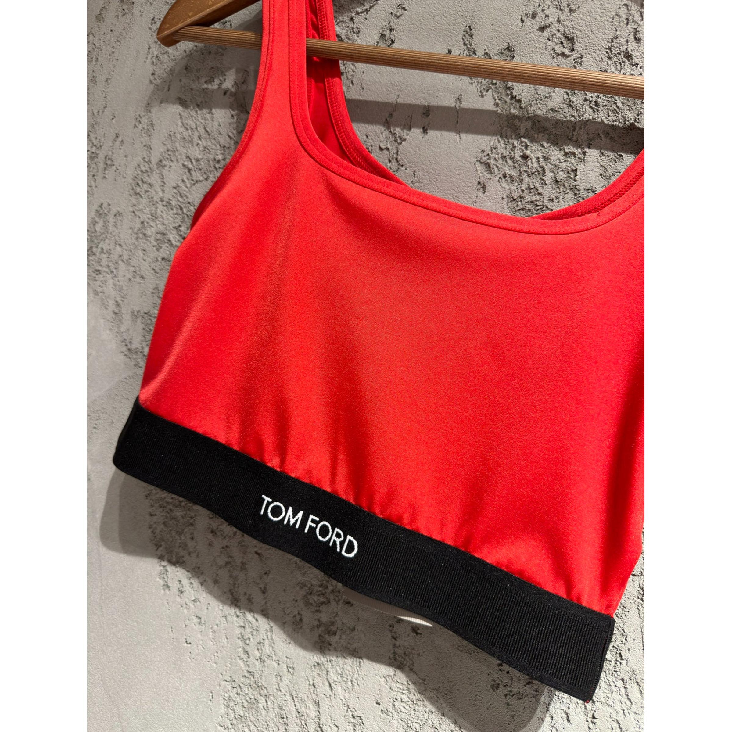 Red Women Crop Top