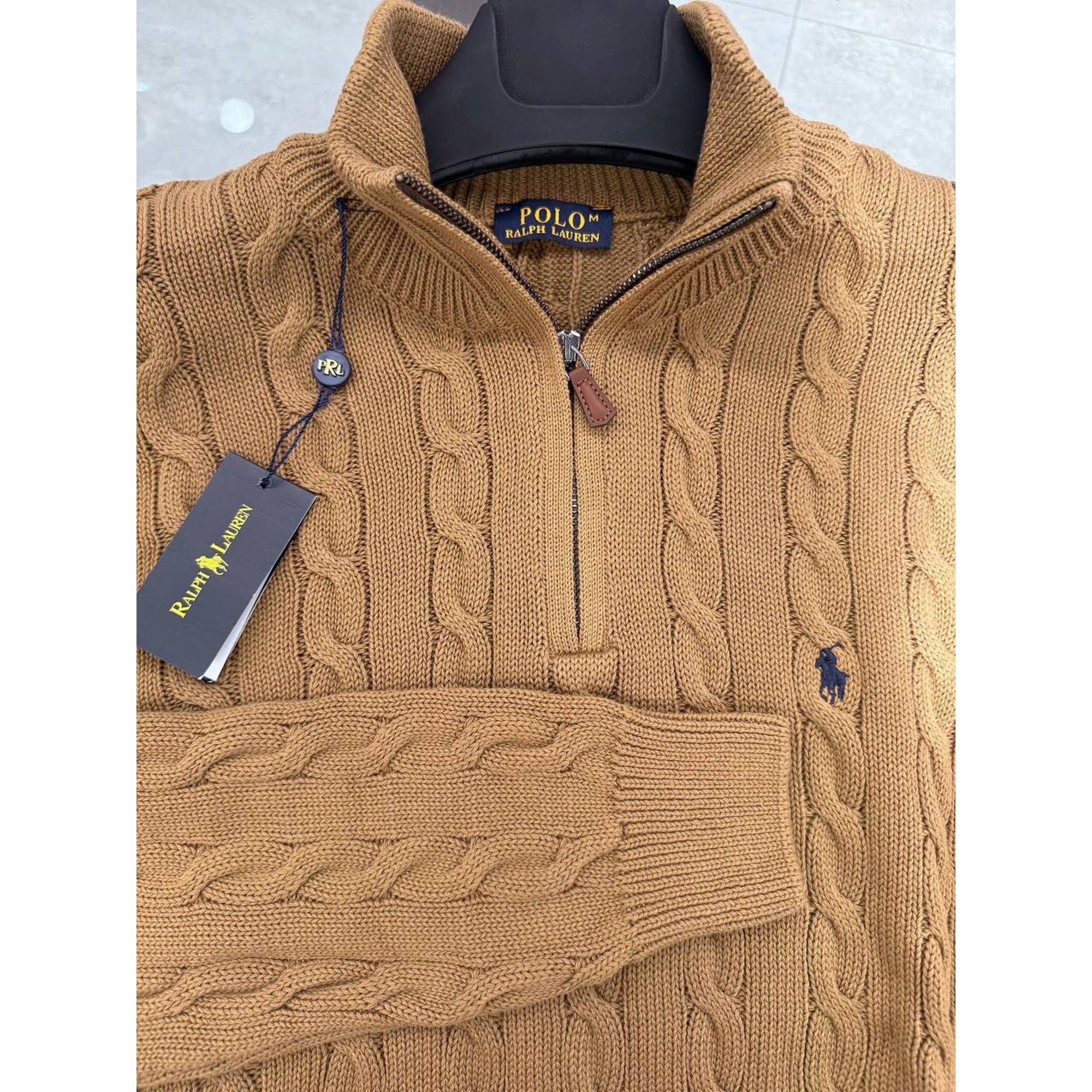 Black & Brown Knitted Sweater