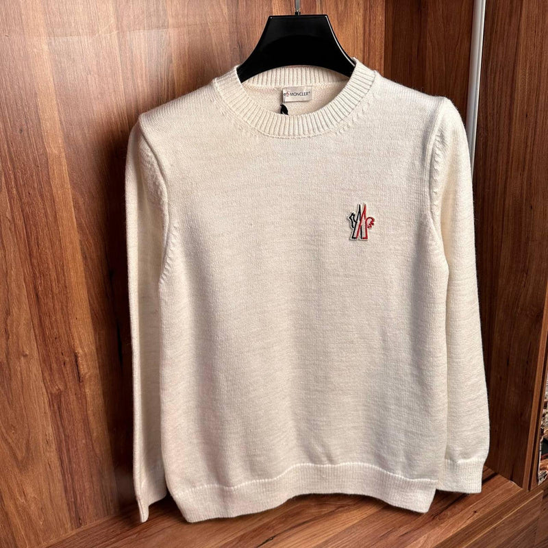 White Knitted Sweater
