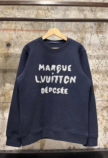 Dark Blue Oversized Blouse