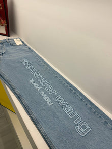 Black & Blue Ripped Jeans