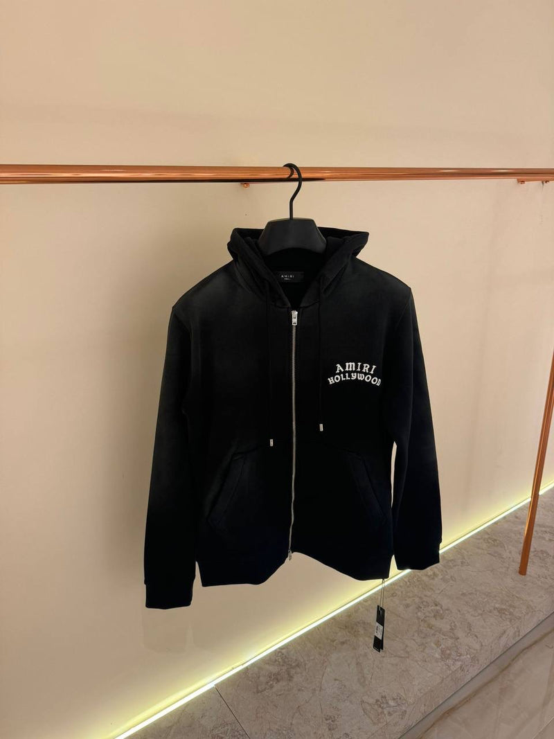 Dark Grey Cotton Hoodie