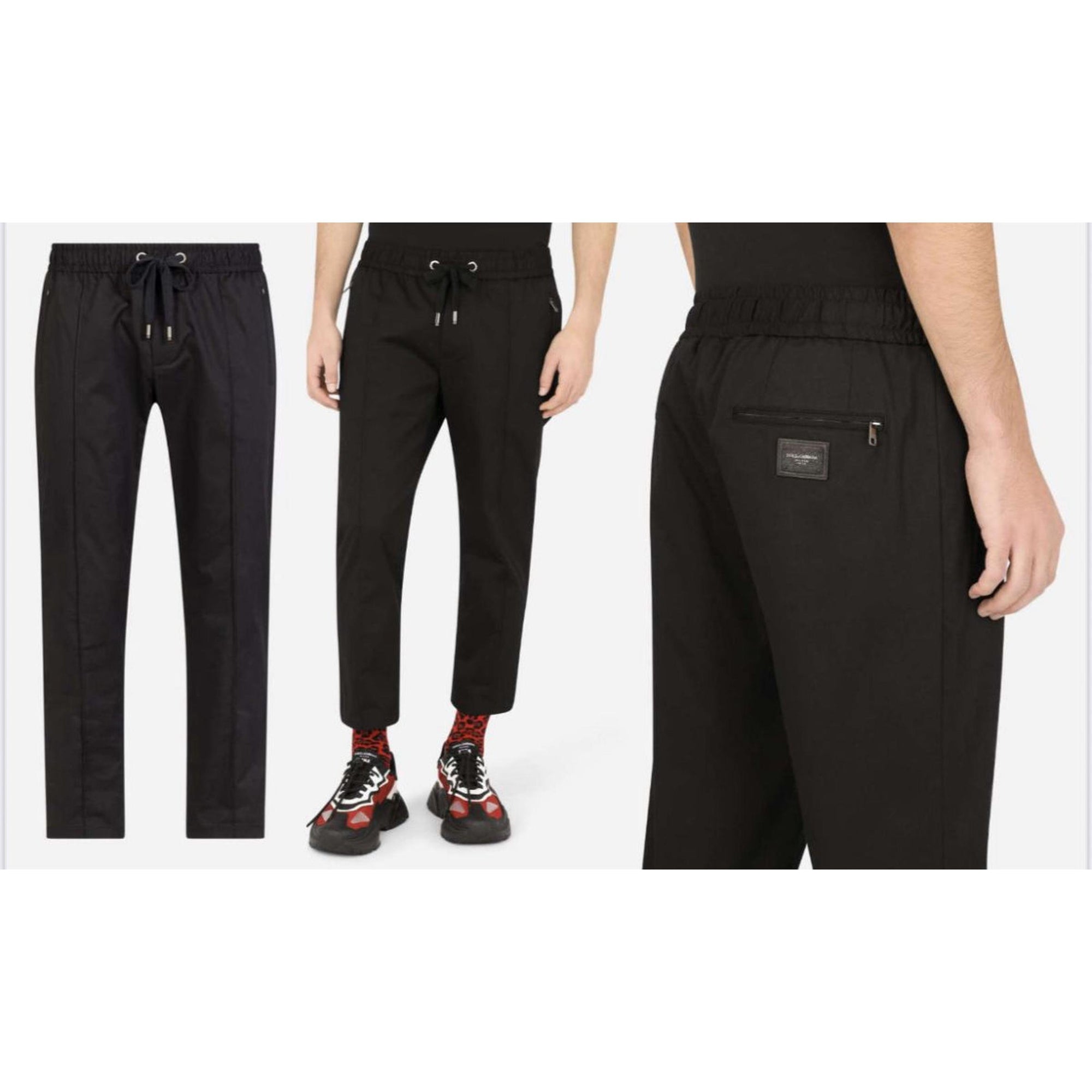 Black Track Pants