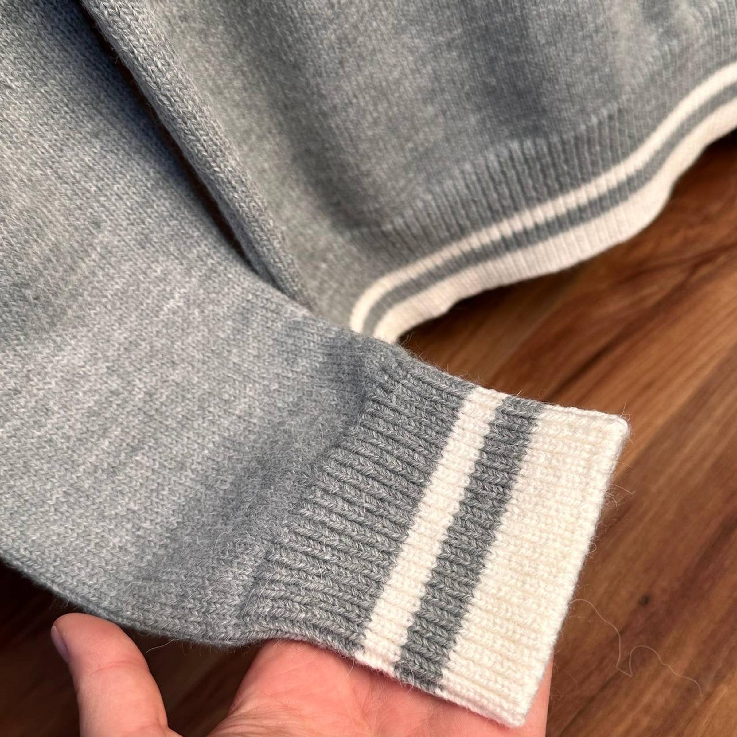 Grey Knitted Sweater
