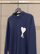 Dark Blue Knitted Sweater