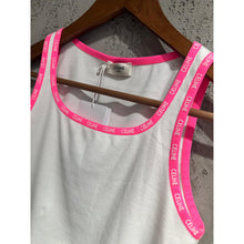 Dámský bavlněný crop top v černé a bílé barvě