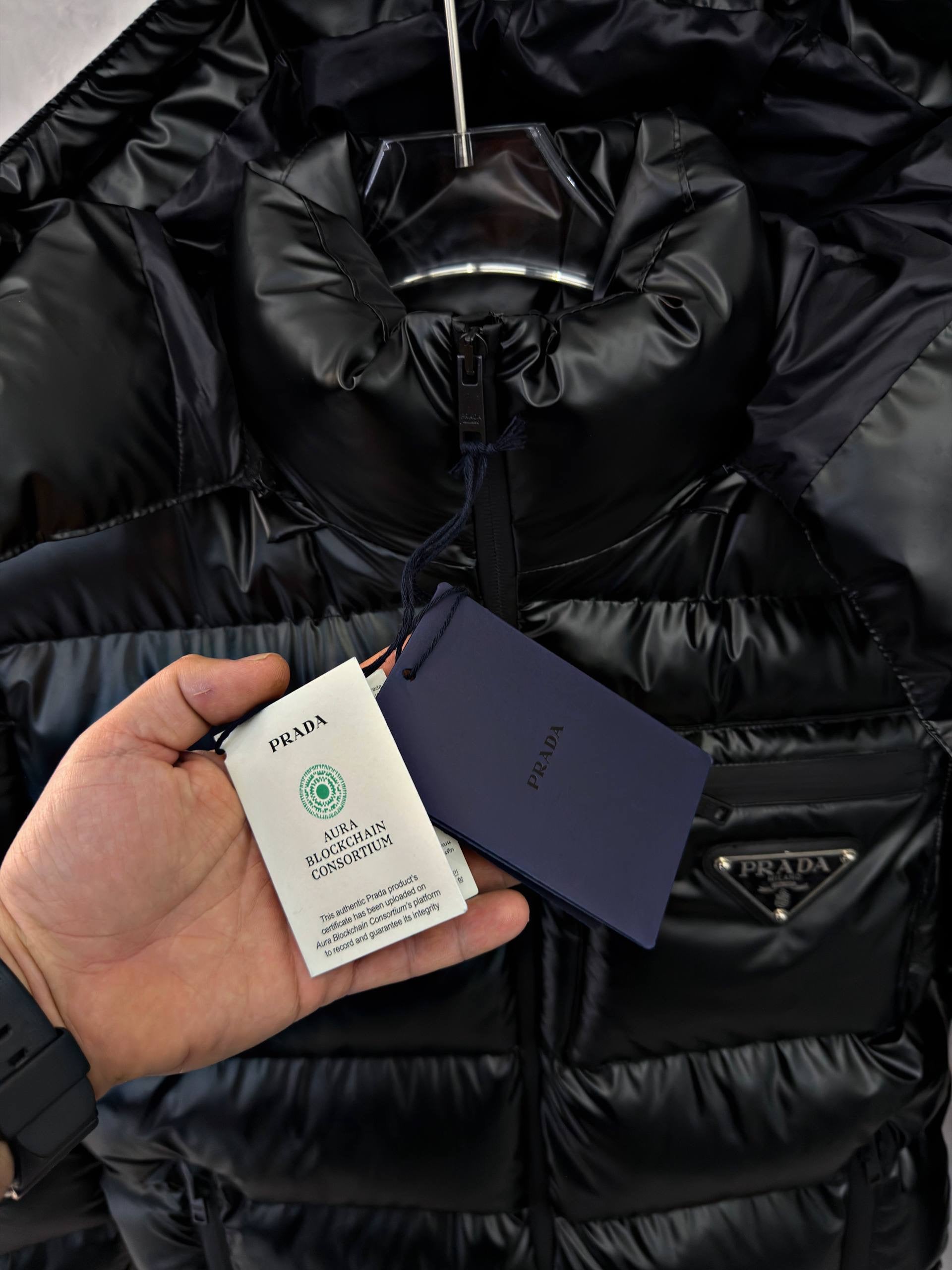 Puffer Jacket with Goose Feathers