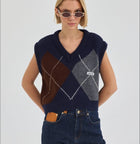 Dark Blue Women Sweater