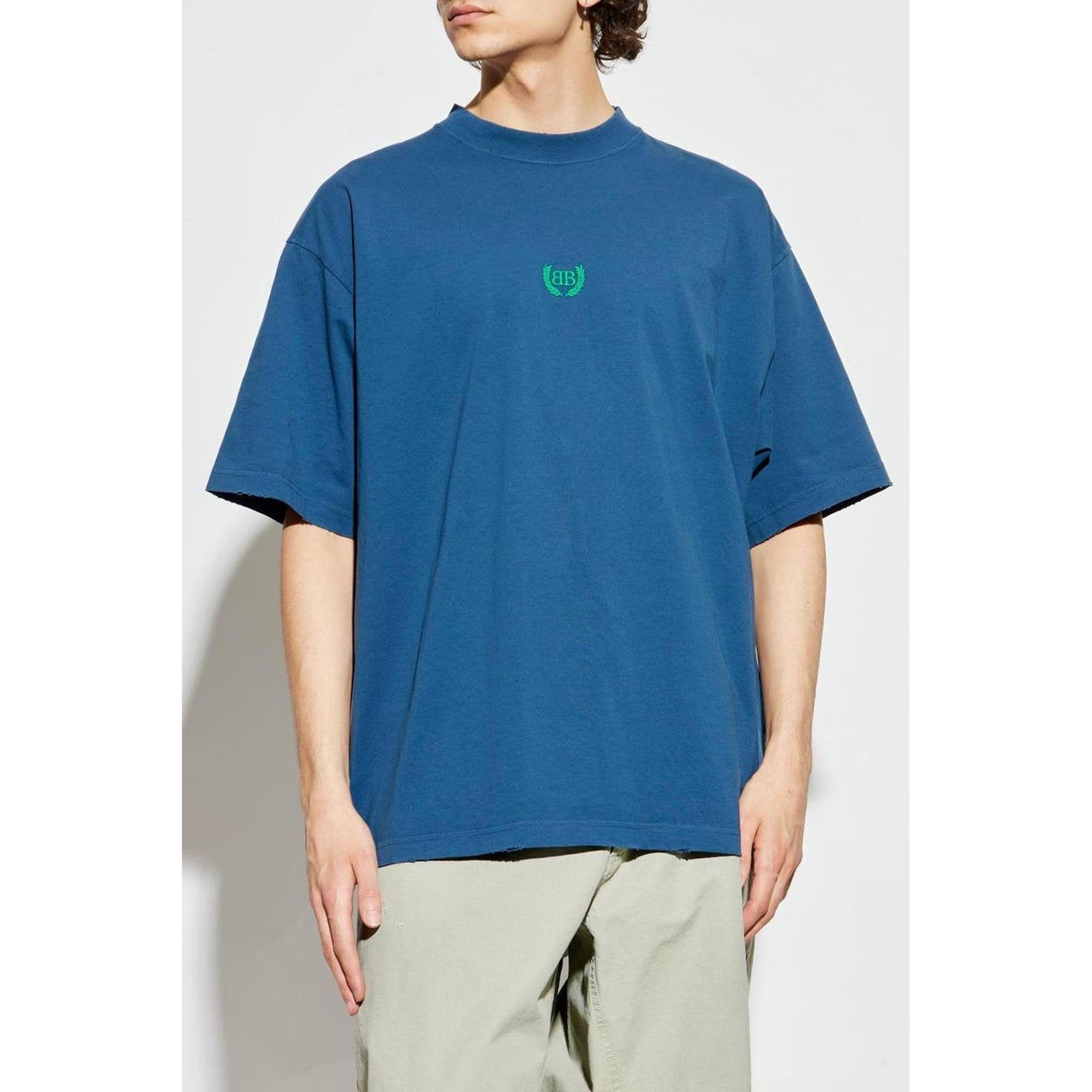 Blue Oversized T-Shirt