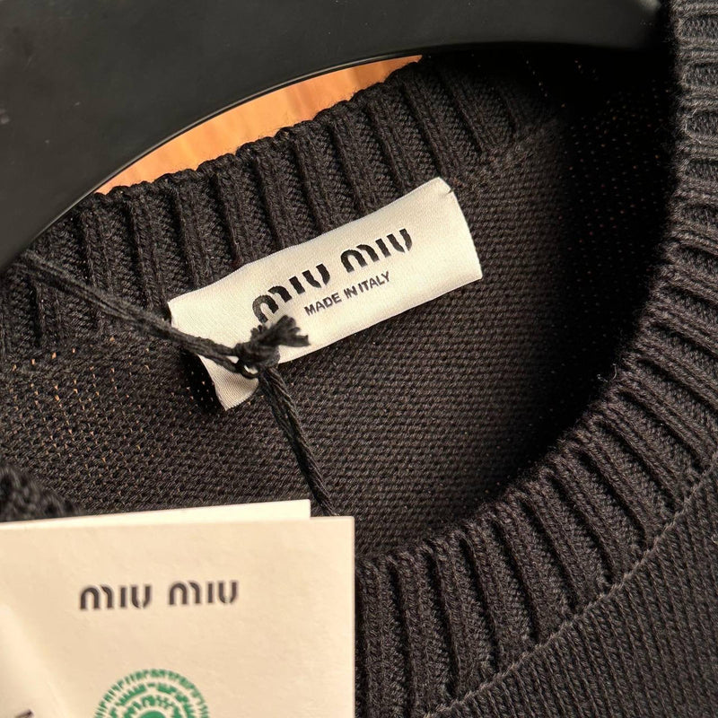 Black Knitted Sweater