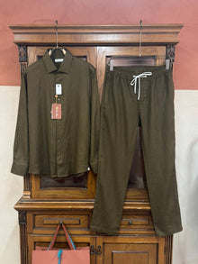 Green Linen Set