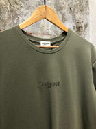 Khaki Green Cotton T-shirt