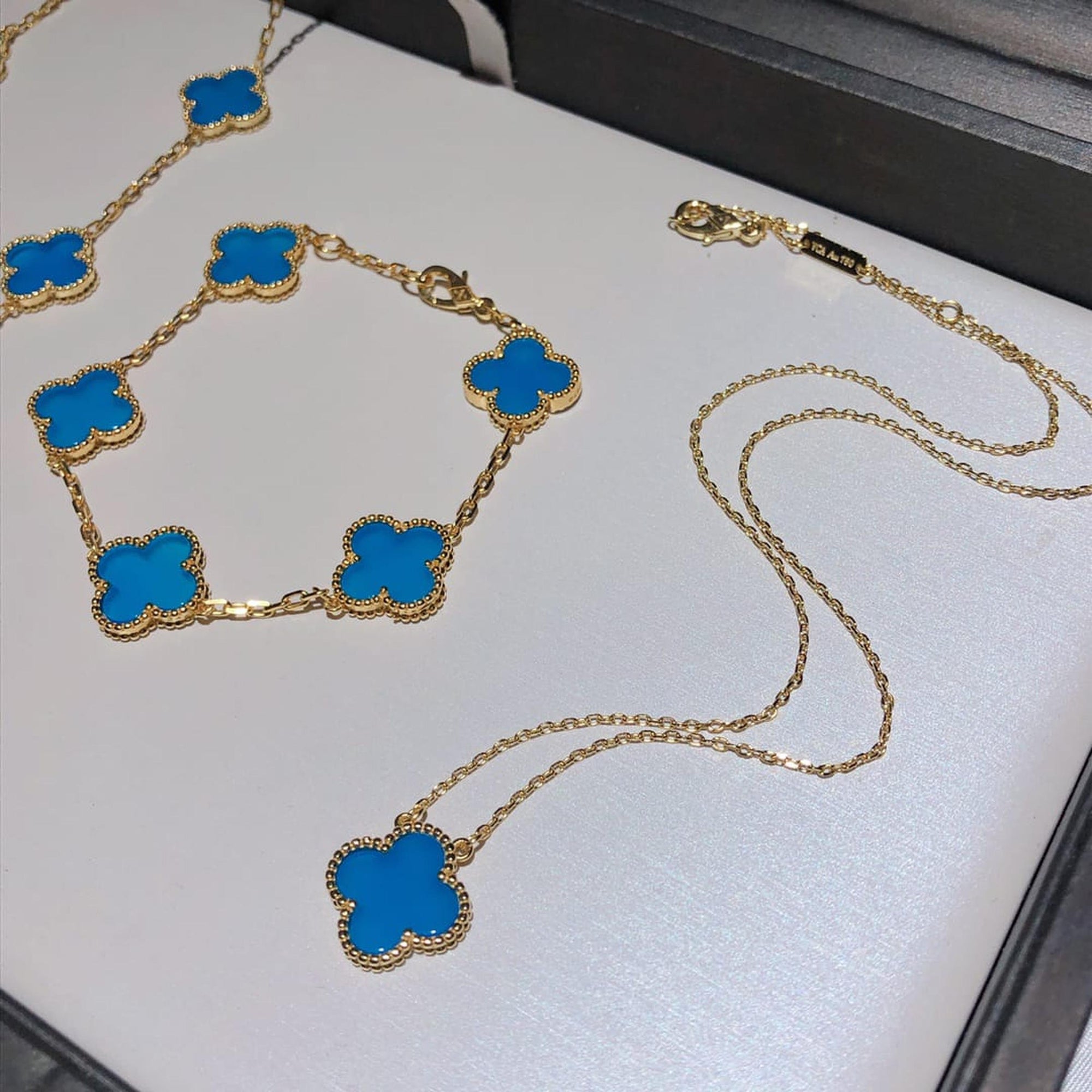 Gold Jewellery Gift Set (Box and Bag included)