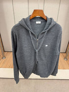 Grey Knitted Cardigan