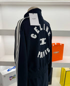 Dark Blue Women Cotton Tracksuit