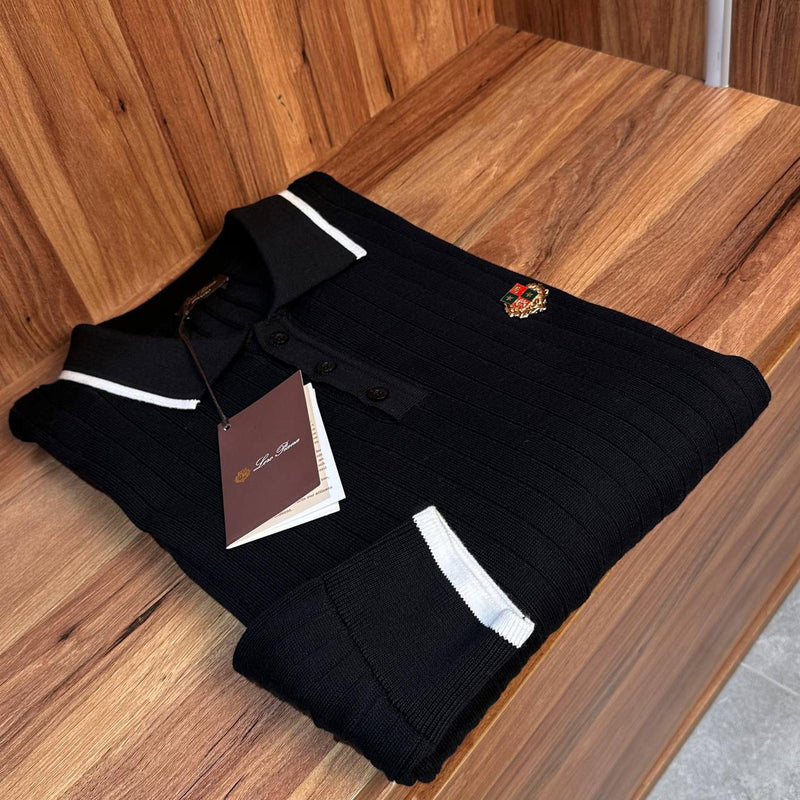 Black Knitted Sweater