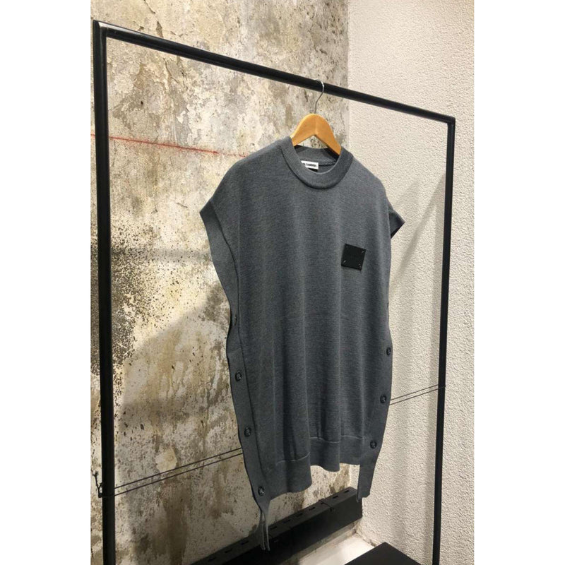 Grey Cotton Top Tank