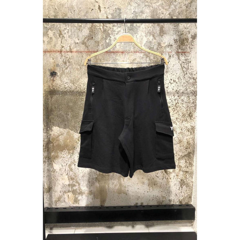 Black Cotton Shorts