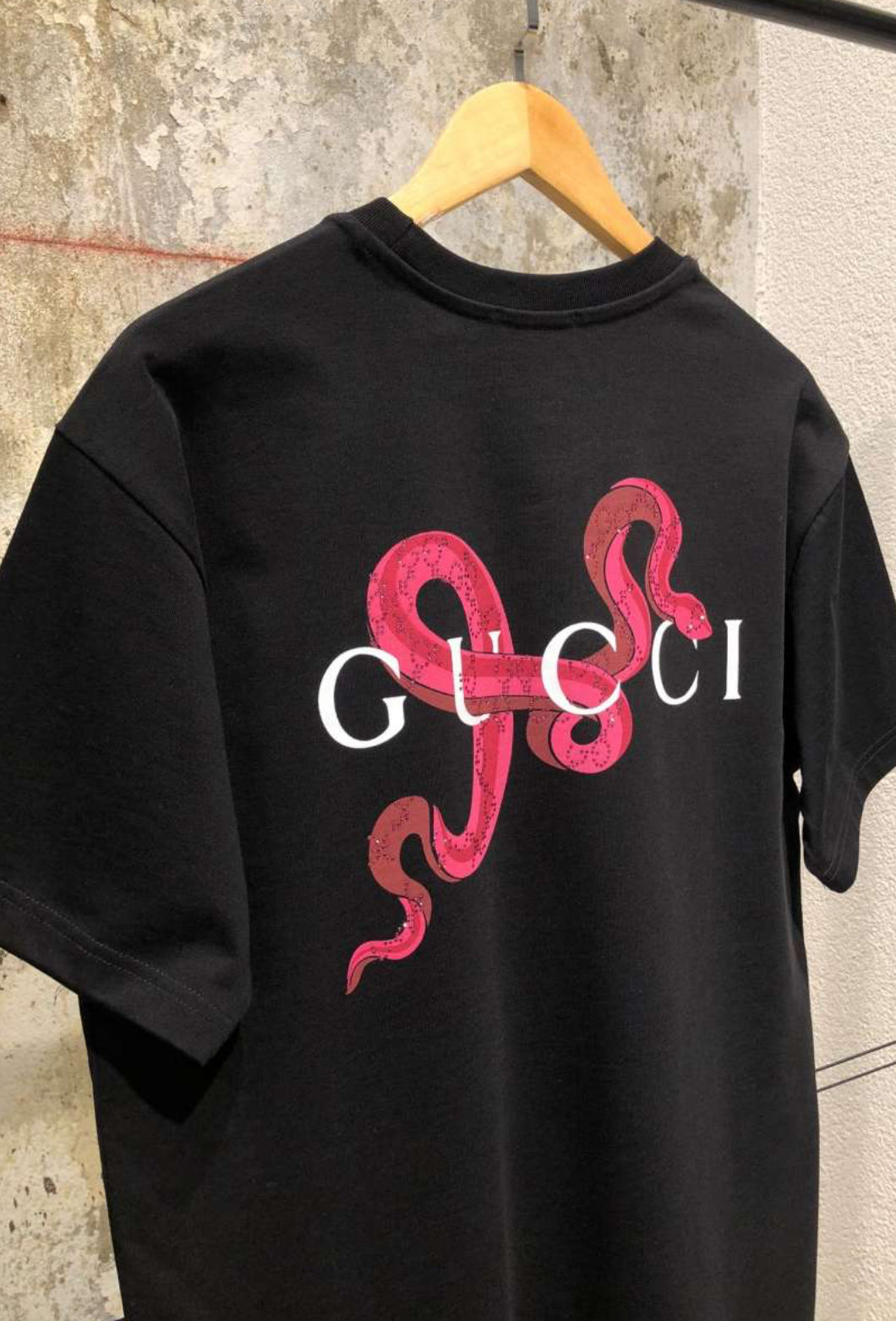 Black Cotton T-shirt