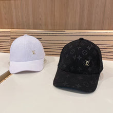 White Monogram Hat