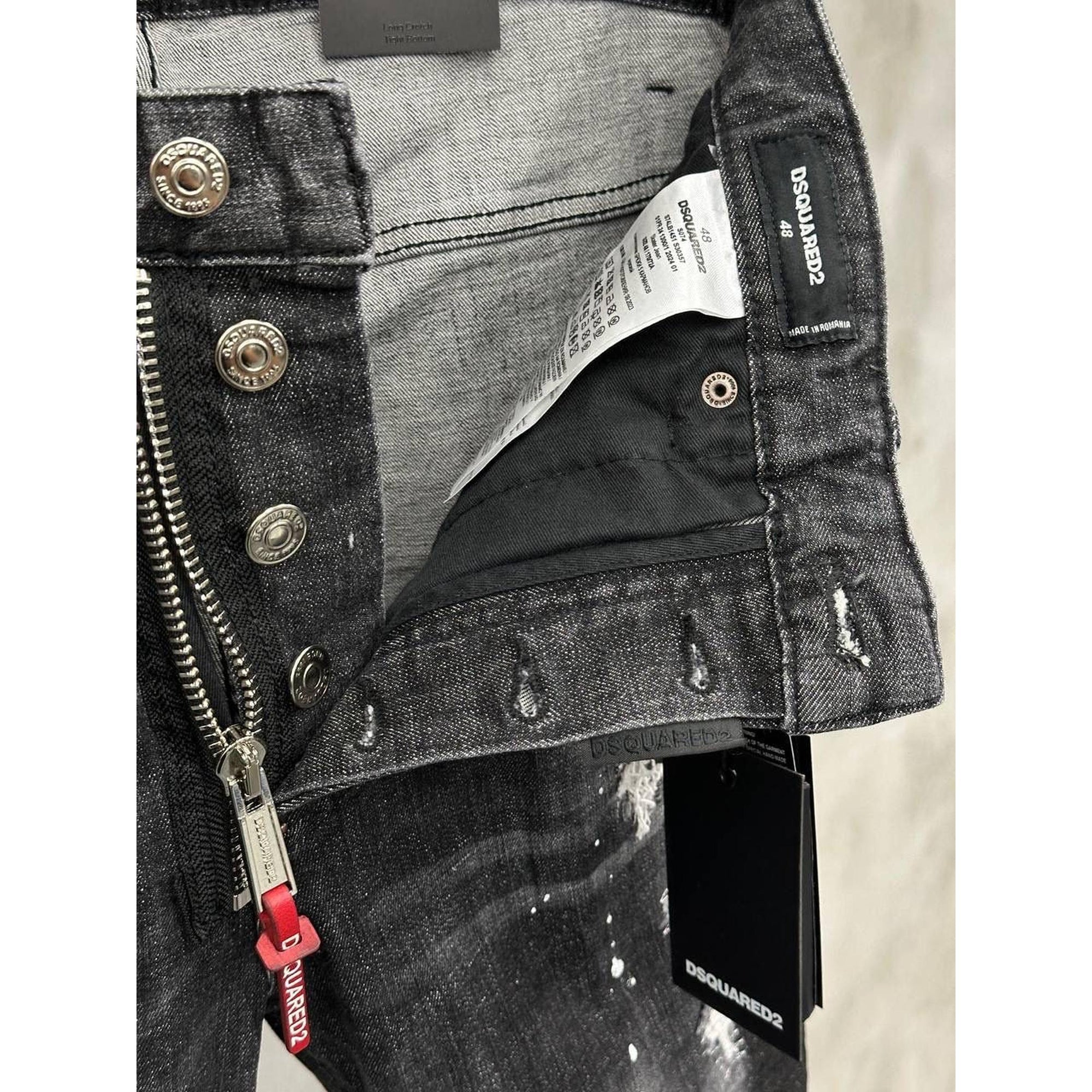 Black Ripped Jeans