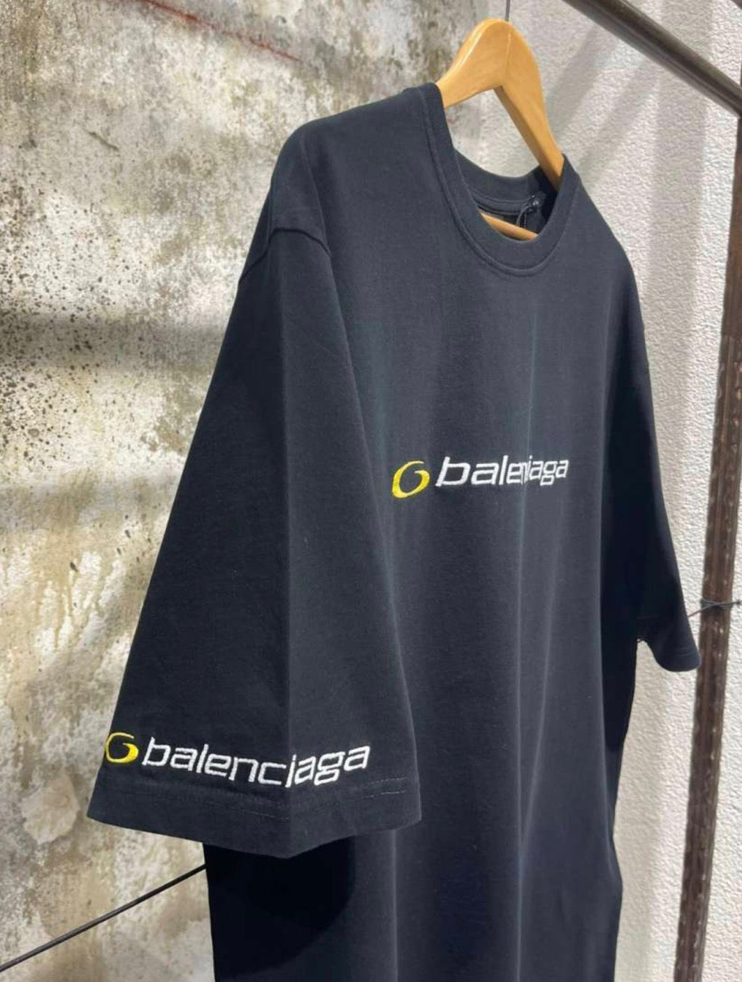 Black Cotton T-shirt