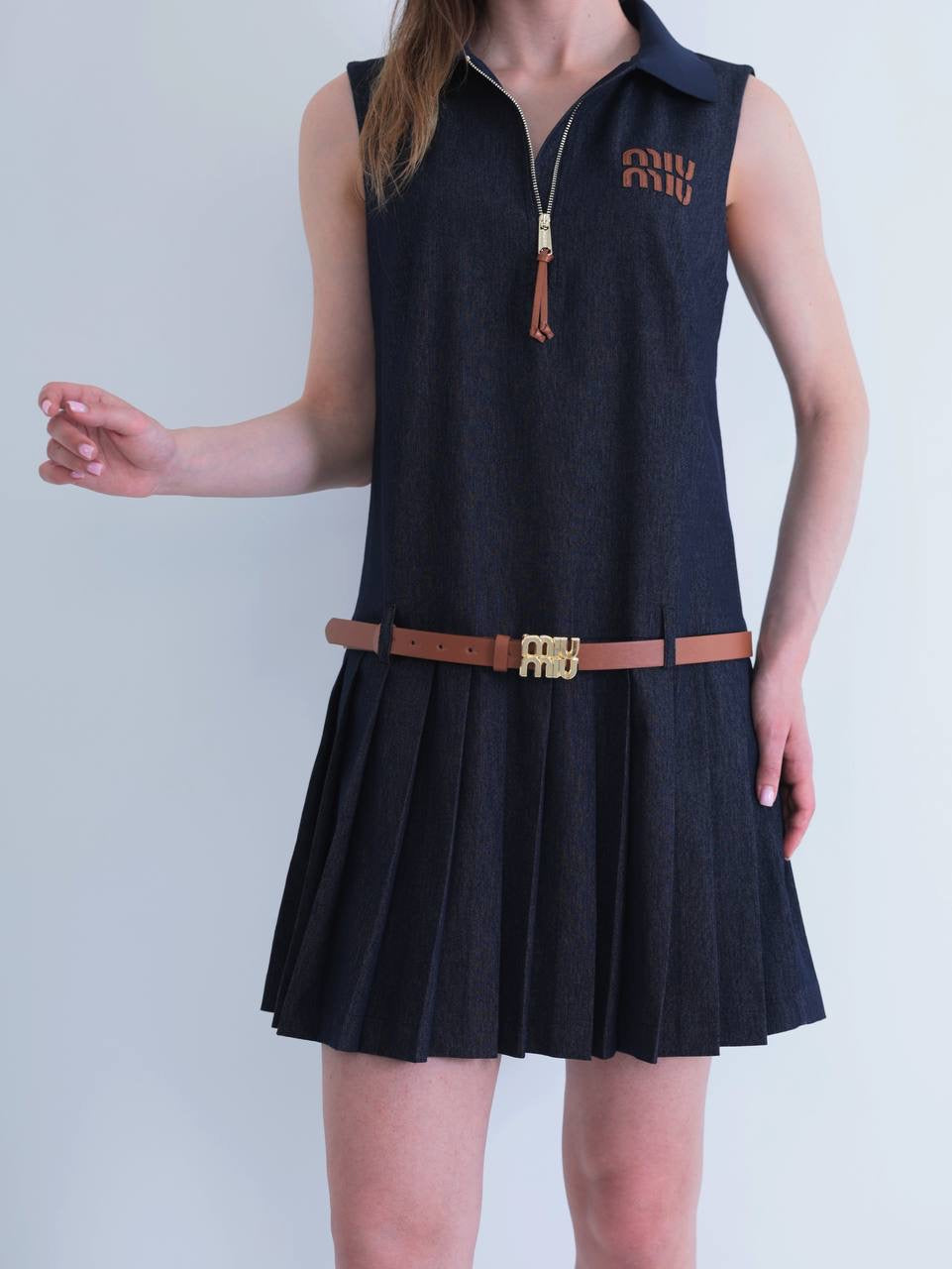 Dark Blue Denim Dress