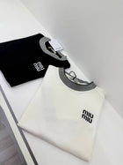 White Cotton Women T-shirt