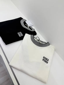 White Cotton Women T-shirt