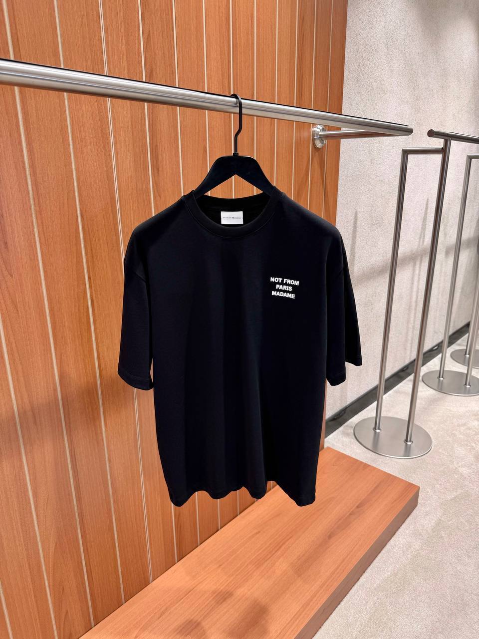 Black Cotton T-shirt