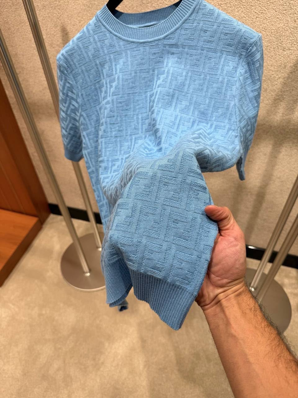 Blue Monogram T-shirt