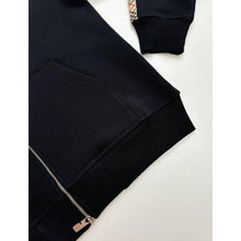 Black Cotton Sweatshirt