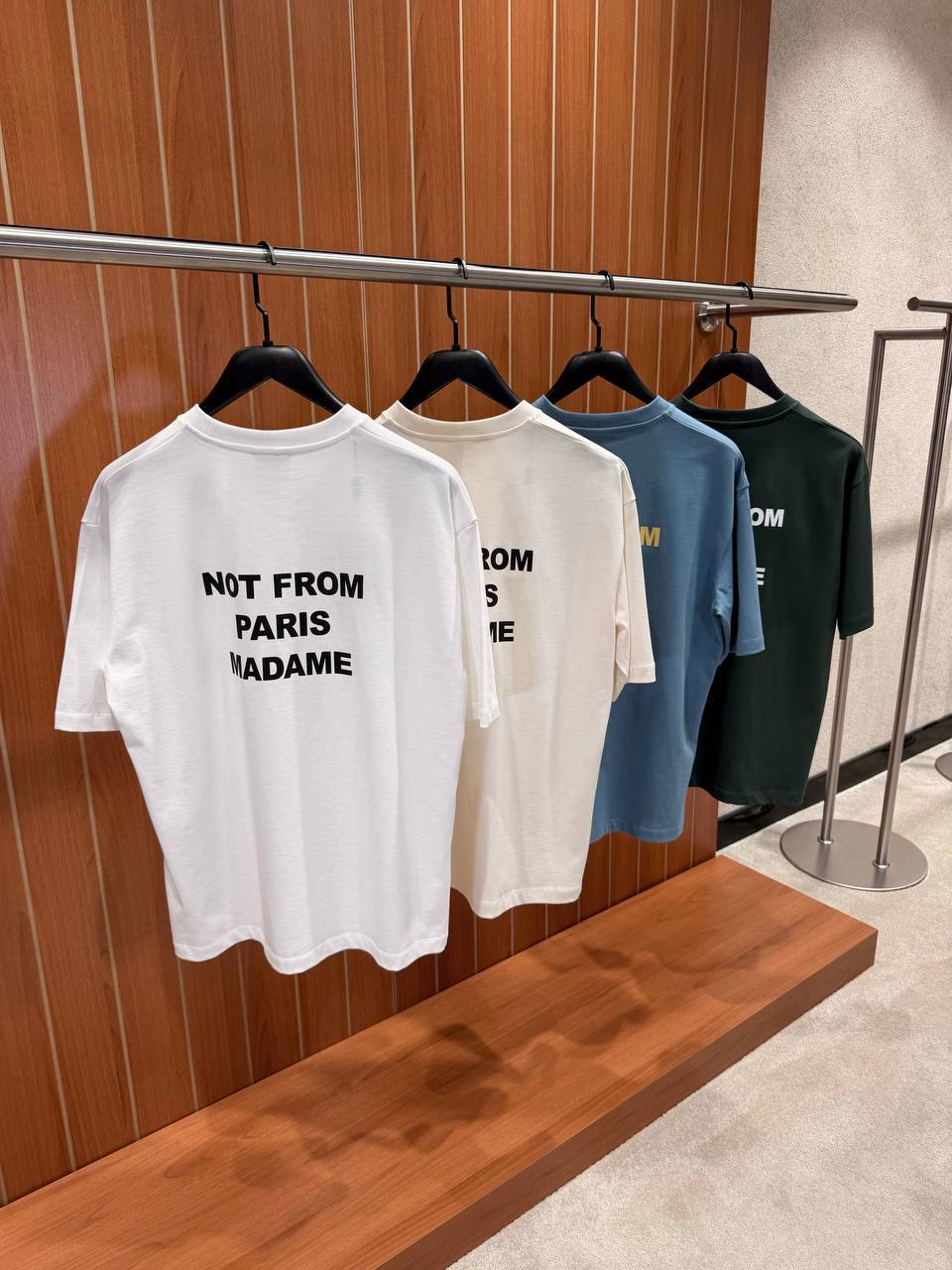 Cream Cotton T-shirt