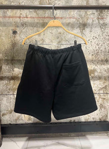 Black Cotton Shorts